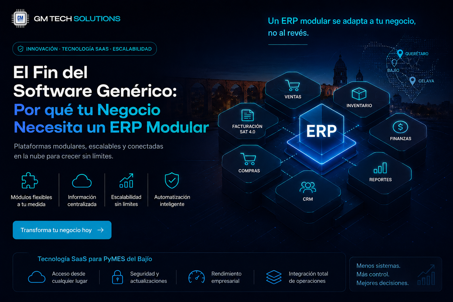 El Fin del Software Genérico: Por qué tu Negocio Necesita un ERP Modular